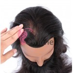 Cap de practica, manechin barbat cu barba, lungime 35 cm BBH001, cu par natural